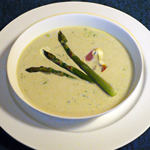 Three-onion Asparagus Soup