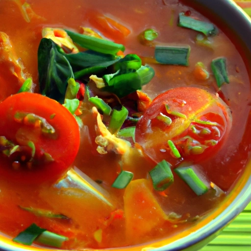 Tibetan vegetable soup