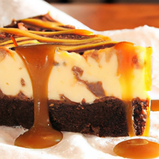 To Die For Caramel-Brownie Cheese Cake