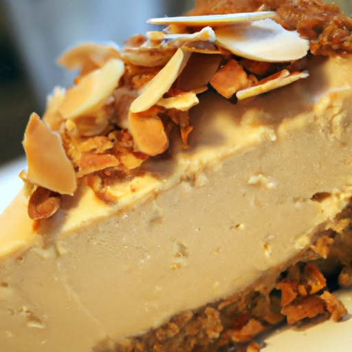 Tofu-Almond Cheesecake