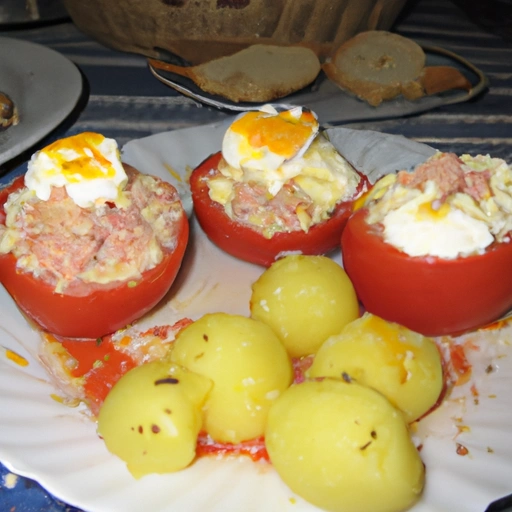 Tomates Rellenos - Stuffed Tomatoes