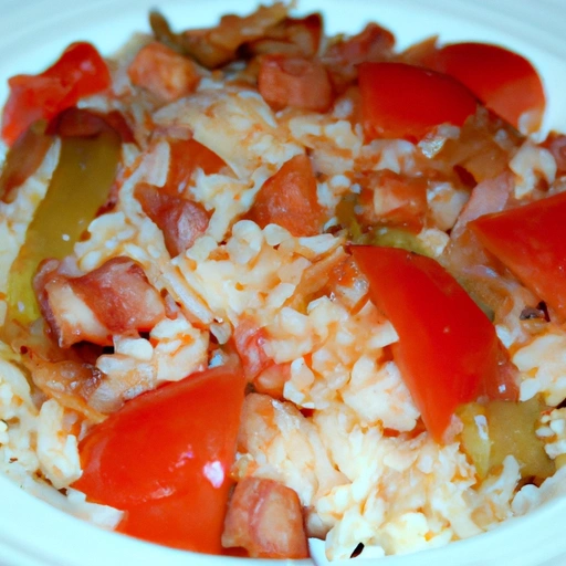 Tomato and Bacon Rice
