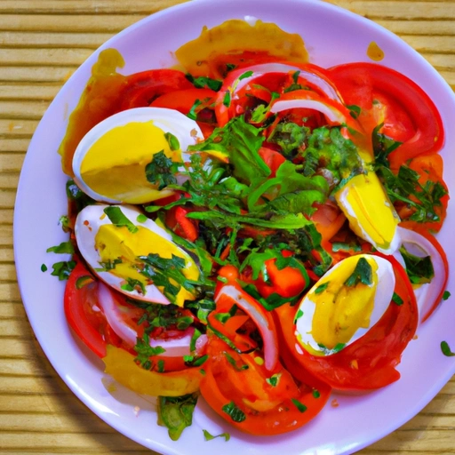 Tomato and Capsicum Salad