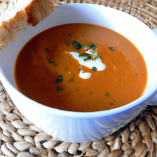 Tomato Madras Soup
