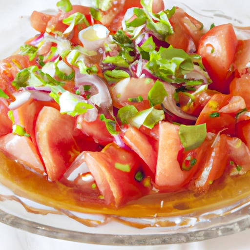 Tomatoes with Vinaigrette