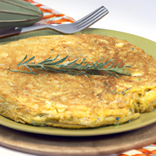 Tortilla de alcauciles - Artichoke omelette