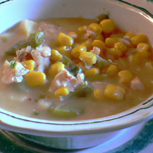 Trinidad Corn Soup