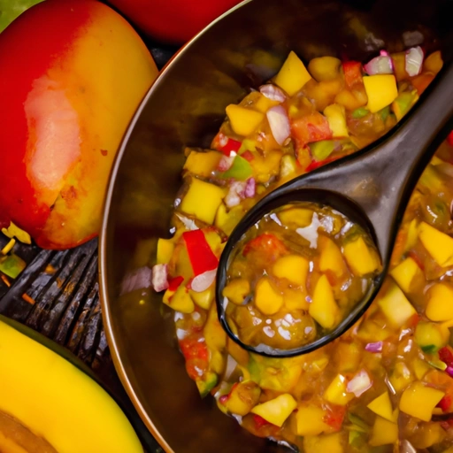 Trinidad Mango Pepper Salsa