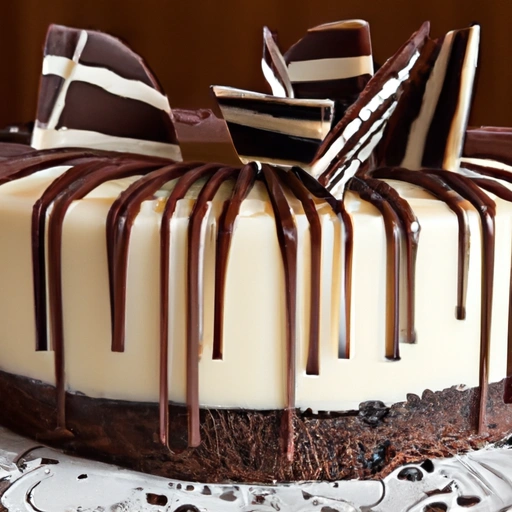 Triple-chocolate Cheesecake with Chocolate Glaze