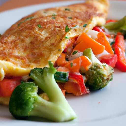 Potrójny omlet warzywny