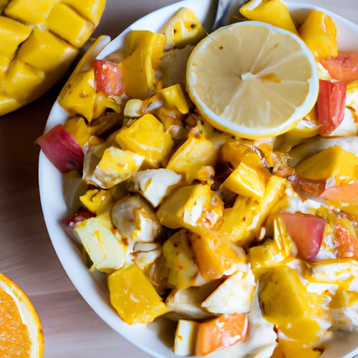 Tropical Mango Fruit Salad