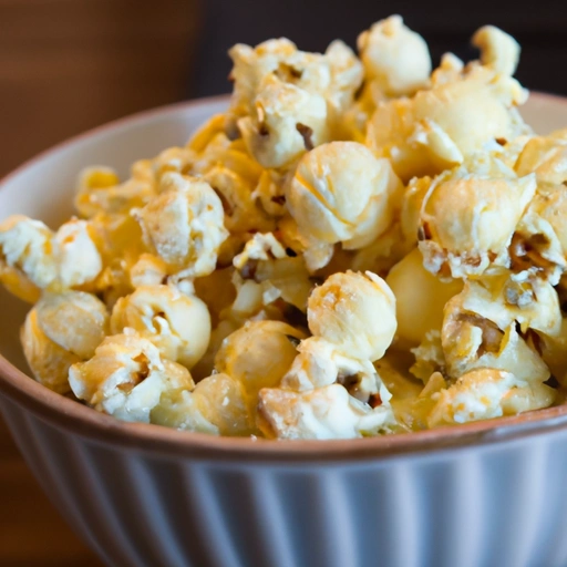 Truffle Butter and Parmesan Popcorn