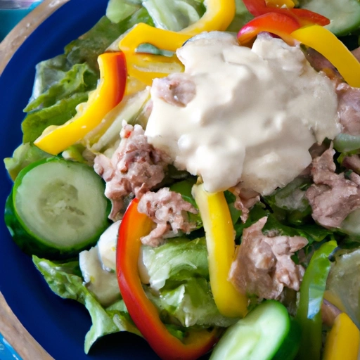 Tuna Cheese Salad