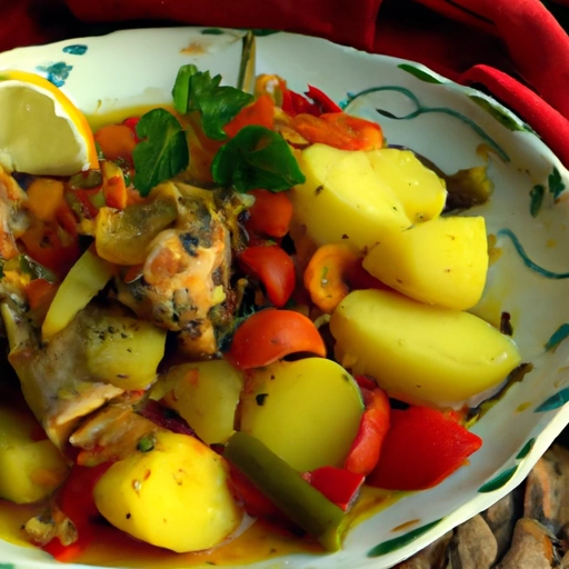 Tuniski gulasz rybno-warzywny