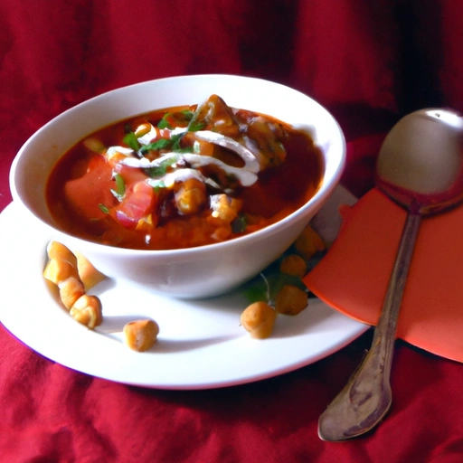 Tunisian Tomato Soup with