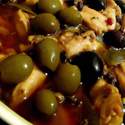 Turkey with Olives