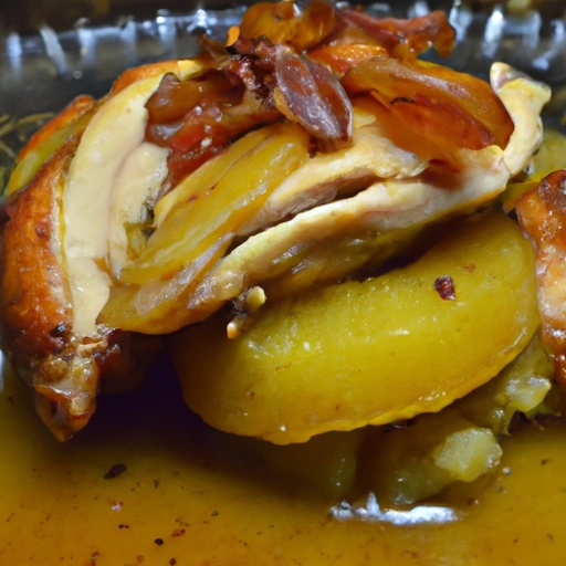 Turkey with Quinces