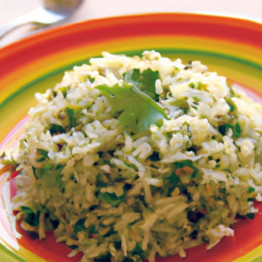 Two-chile Green Rice