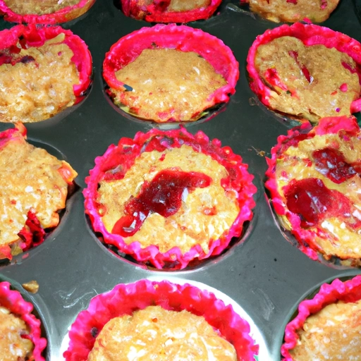 Upside-down Cranberry Muffins