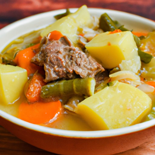 Veal and Vegetable Soup