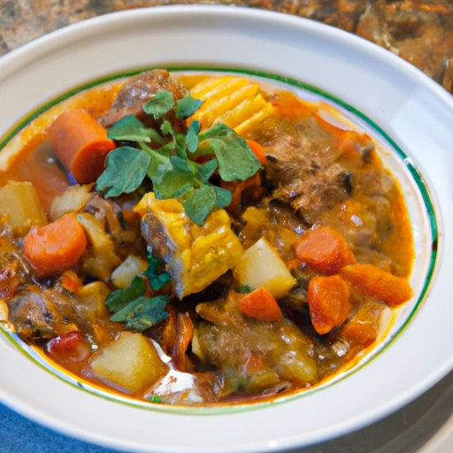Veal and Vegetable Stew