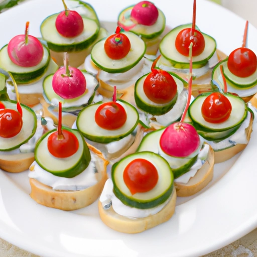 Vegetable Canape