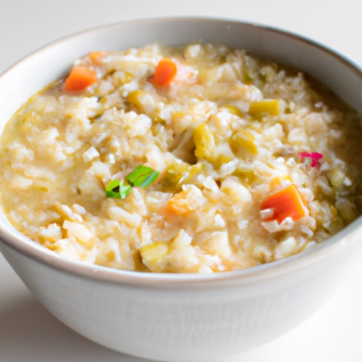 Vegetable Rice Soup