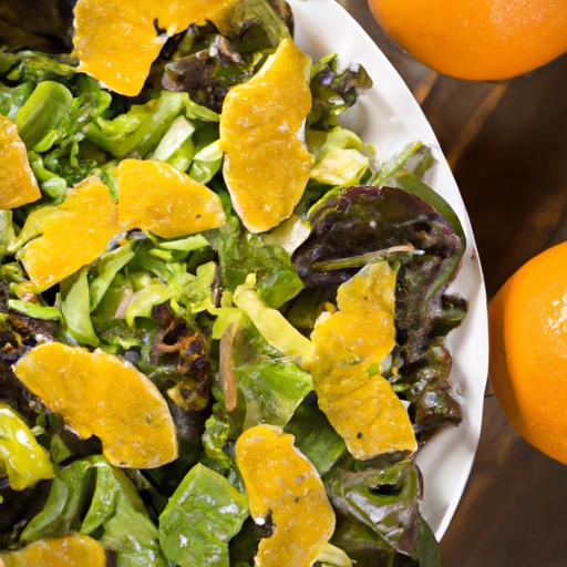 Vegetable Salad with Oranges