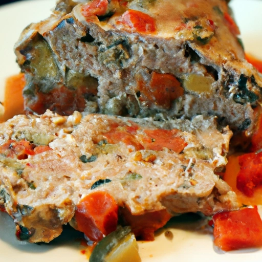Vegetable-stuffed Meatloaf