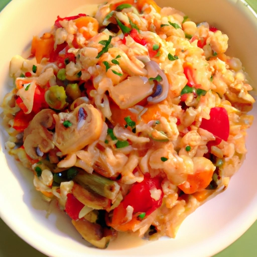 Vegetables and Rice Dish