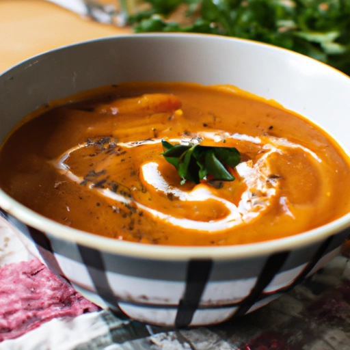Vegetarian-style Zucchini-Tomato Soup