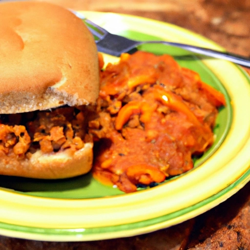 Veggie Sloppy Joes