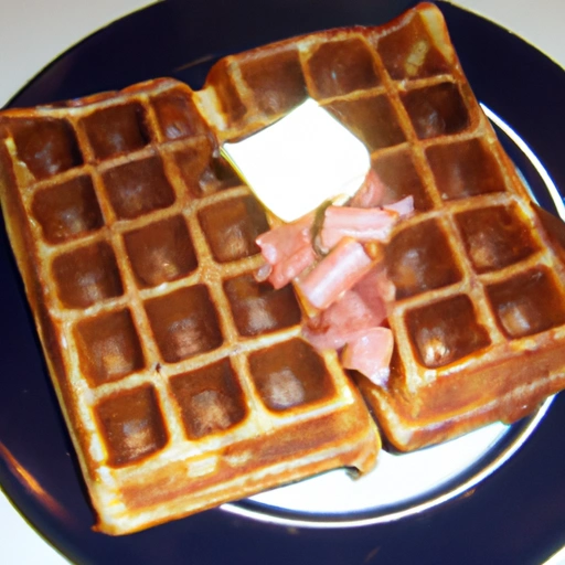 Watson Estate Ham Waffles