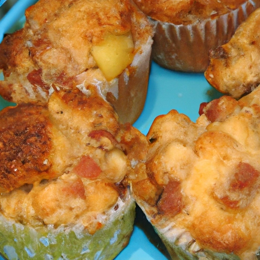 Weight Watchers' Apple and Cheddar Corn Muffins