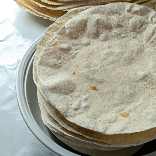 Tortille z mąki pszennej