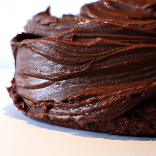 Whipped Chocolate Ganache Filling (or Frosting)