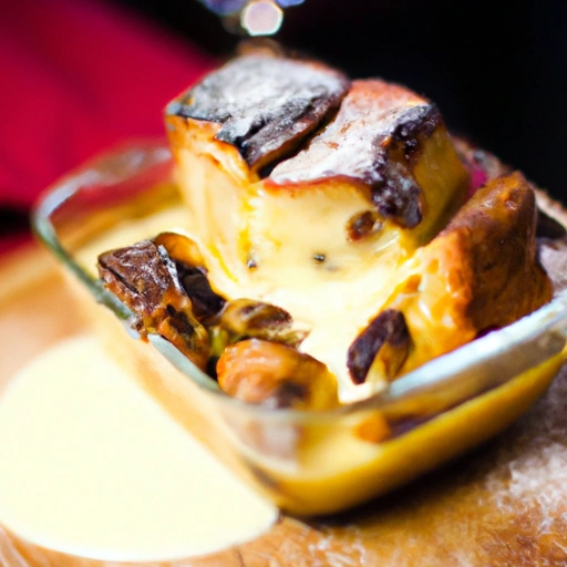 Whisky Bread and Butter Pudding