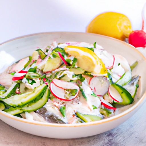 White Fish Salad