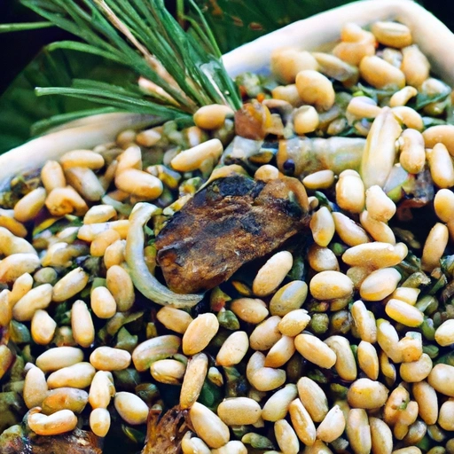 Wild Rice-Pine Nut Stuffing