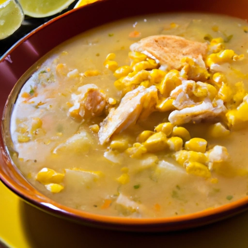 Światowa meksykańska zupa z kurczakiem
