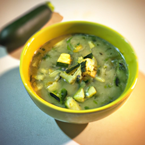 Zucchini and Spinach Soup