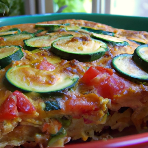 Zucchini-Tomato Frittata