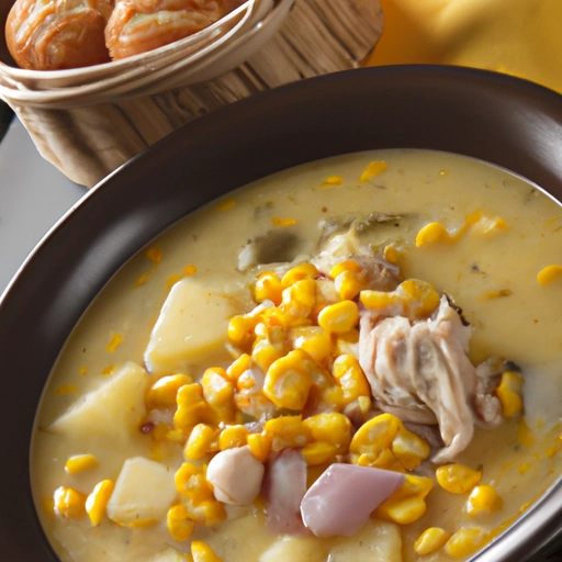 Ajiaco de Pollo Bogotano