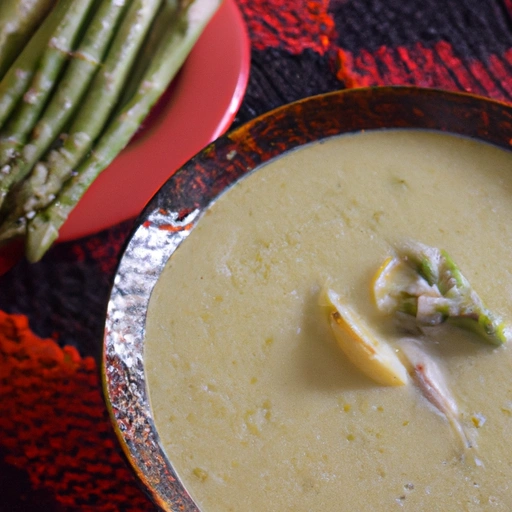 Asparagus aur Murghi Soup