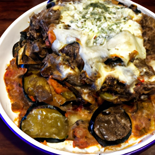 Beef à la Grecque