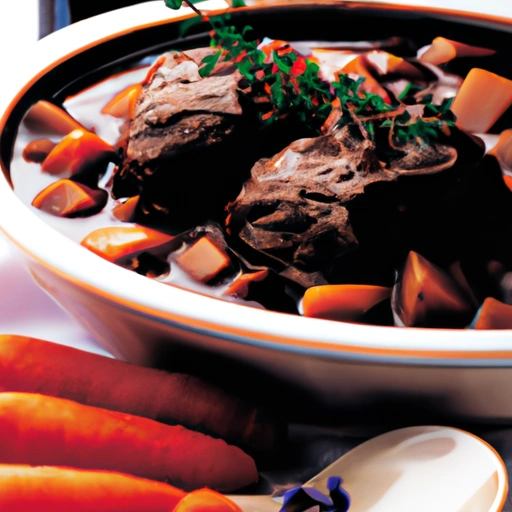 Beef braised in Barolo