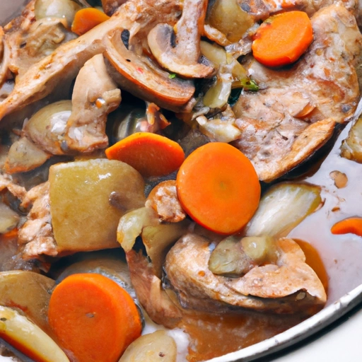 Braised Turkey Thigh Pot Roast
