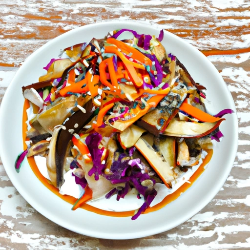 Cabbage Eggplant Salad