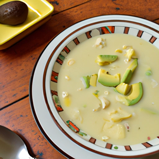 California Avocado Corn Chowder
