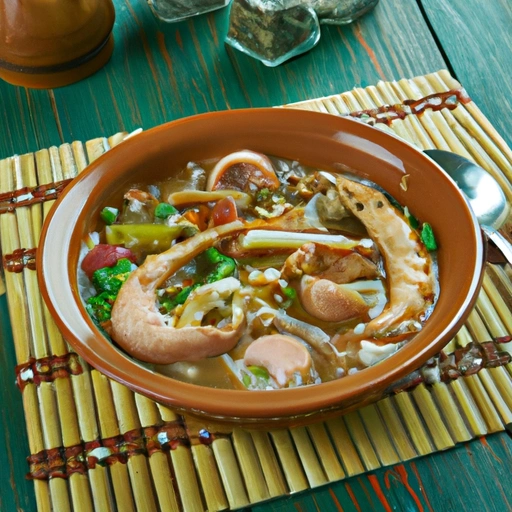 Chicken, Sausage and Shrimp Gumbo